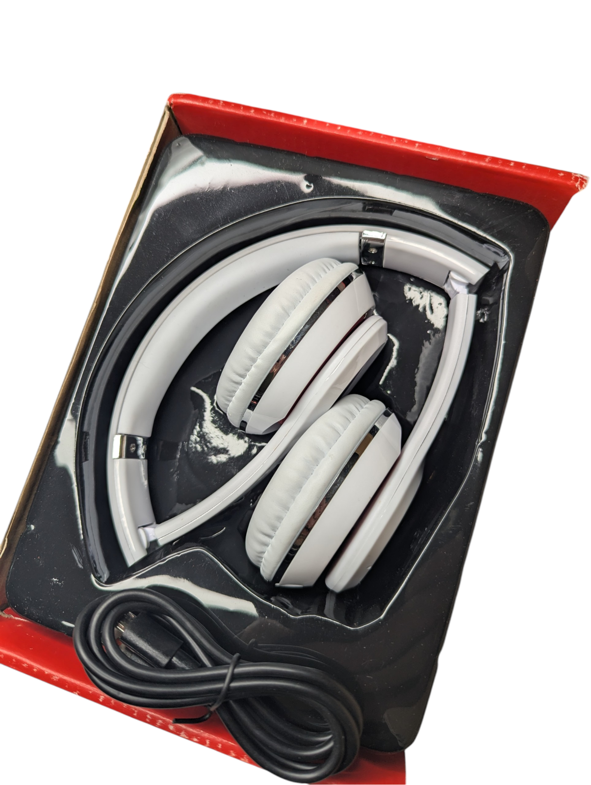 2x PACK Wireless Bluetooth Headphones S460 On-Ear Foldable Stereo Headset White - Image 2