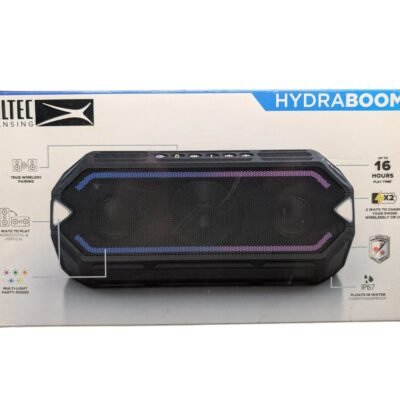 Altec Lansing HydraBoom IMW1400 Bluetooth Speaker - Black