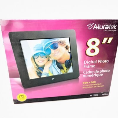 Aluratek 8-Inch Digital Photo Frame