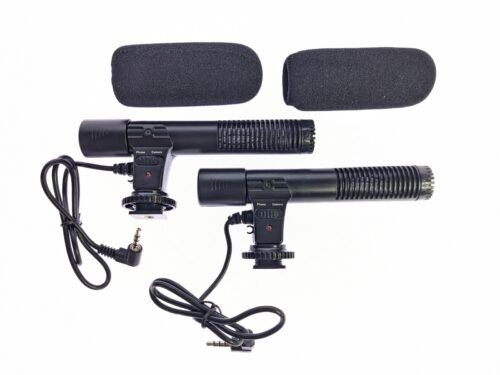 Pack of 2 Directional Shotgun Microphone for Android iPhone & DSLR Cameras - Image 3