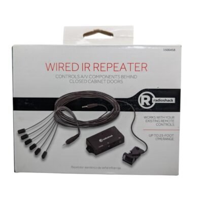 RadioShack 1500458 Wired IR Repeater UPC 040293981747