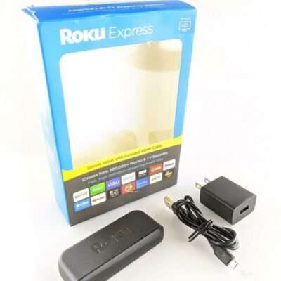 Roku Express 3900RW 6Gen HD High Definition Media Streamer NO REMOTE