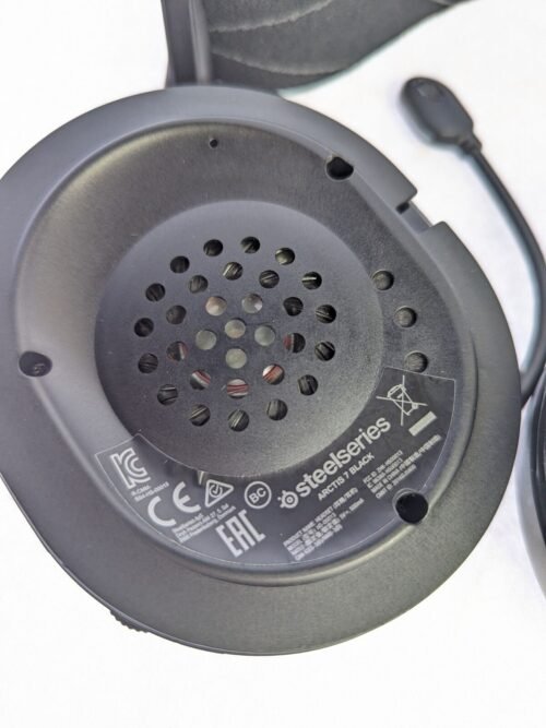 SteelSeries Arctis 7 PC PS4 PS5 Replacement HEADSET ONLY, NO DONGLE (BLACK) - Image 5