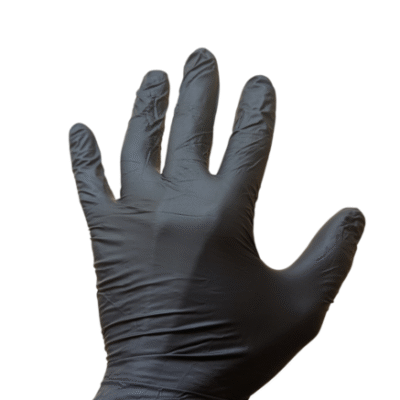 100/500/1000 PACK Black Nitrile 4 Mil Medical Auto Industrial Gloves S M L XL