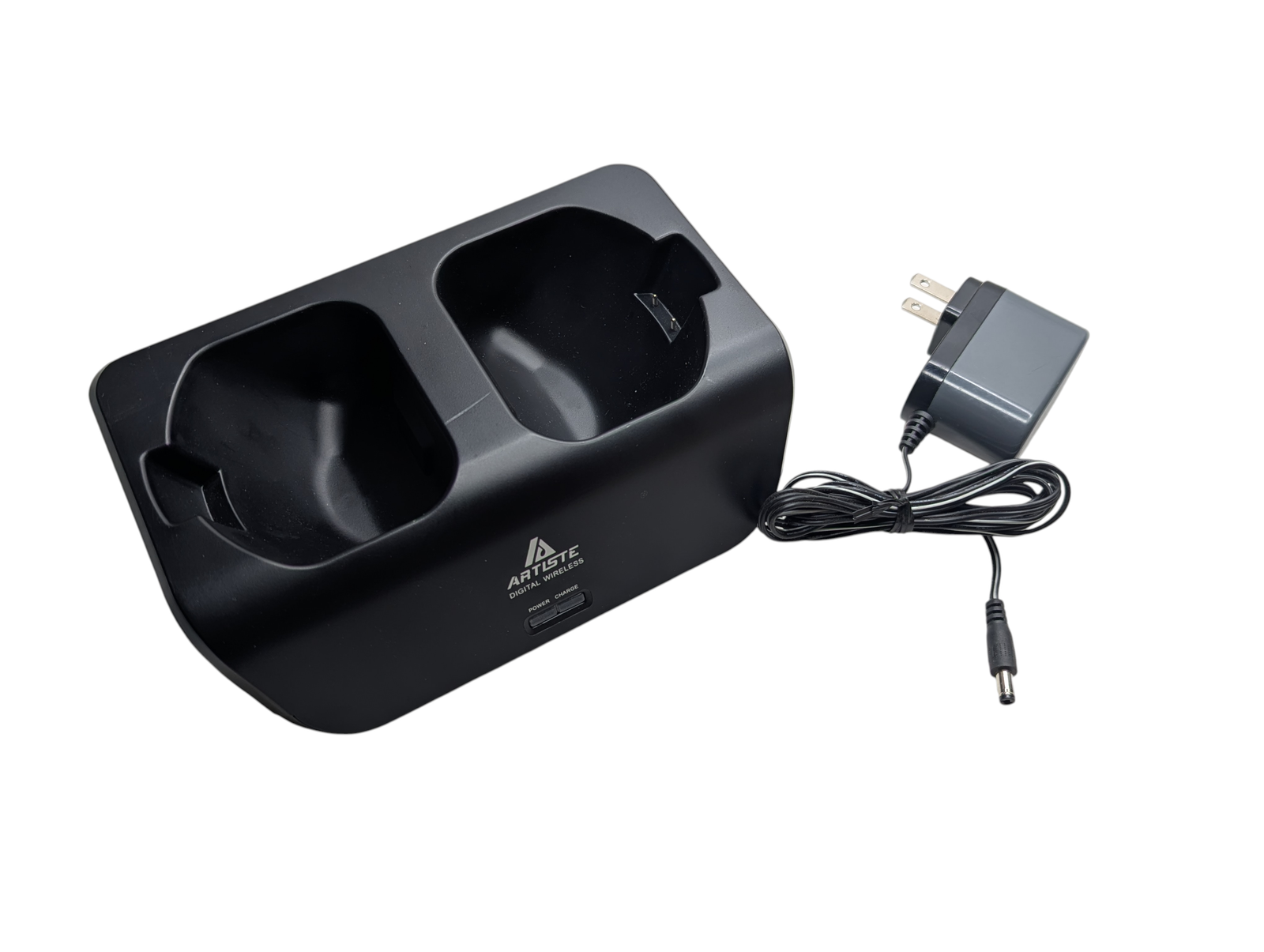 Artiste ADH300 Wireless Headphone Charging Base Dock w/ Power Adapter Base Only 1 Artiste ADH300 Wireless Headphone Charging Base Dock w/ Power Adapter Base Only
