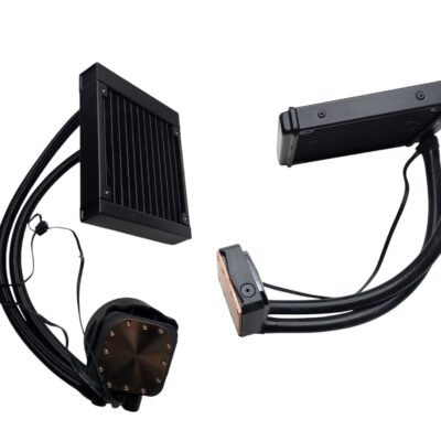 Corsair Hydro H60 CW-9060007-BB & Thermaltake TH120 AIO Liquid Coolers NO FANS