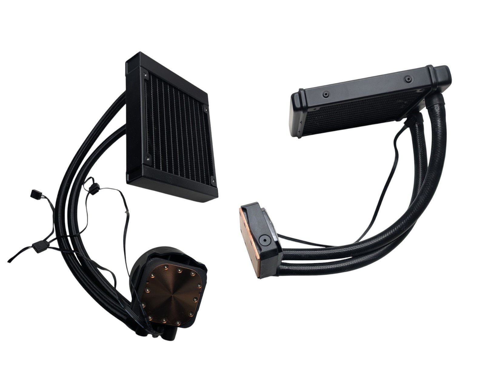 Corsair Hydro H60 CW-9060007-BB & Thermaltake TH120 AIO Liquid Coolers NO FANS