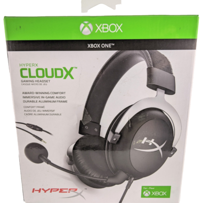 HyperX CloudX Xbox Gaming Headset NO MIC HEADPHONES ONLY UPGRADED AUDIO JACK