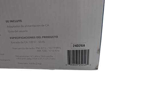 Insignia Multi-Function Bluetooth Stereo Boombox CD Player AM/FM Radio 3 Insignia Multi-Function Bluetooth Stereo Boombox CD Player AM/FM Radio - Image 3