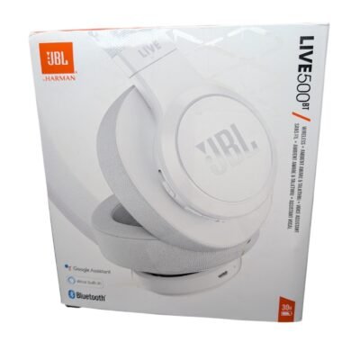 JBL LIVE 500BT - Around-Ear Wireless Headphone - White