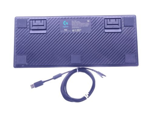 Logitech G Pro Mechanical Wired TKL Gaming GX Blue Clicky Switch Keyboard - Image 5