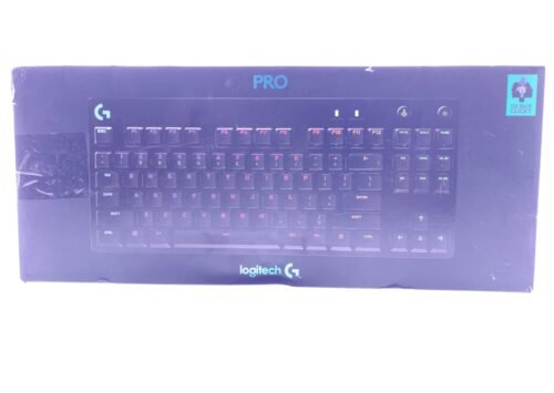 Logitech G Pro Mechanical Wired TKL Gaming GX Blue Clicky Switch Keyboard