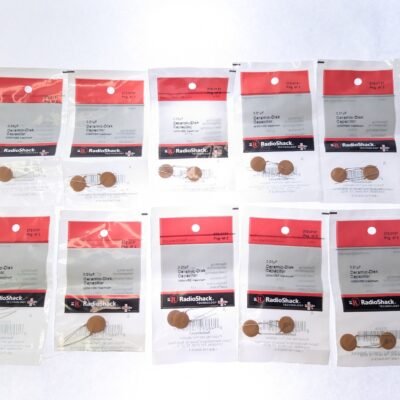 RadioShack 272-0131 0.01uF Ceramic-Disk Capacitor 500W VDC maximum, 10 pack