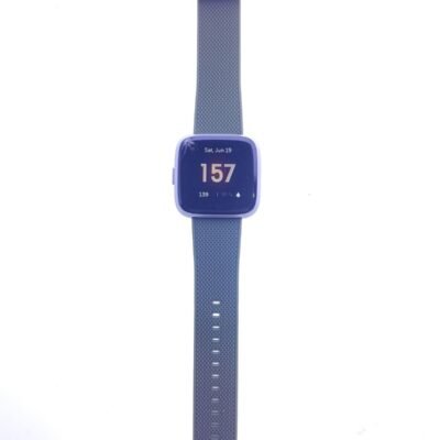 Fitbit FB415SRWT Versa Lite Olive Color Band SIZE SMALL - CRACKED GLASS