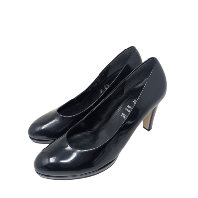 Open Box Central: Discounted Electronics 43 Gabor Soft & Smart Black Patent Leather Platform Pumps Size 7.5 NEW