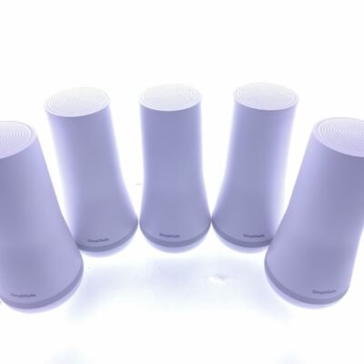Lot of 5x Simplisafe SSBS3 Home Security Base Station [PASSWORD LOCKED]