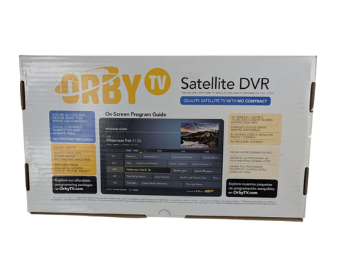 Orby TV KSTB2047 Satellite Receiver DVR Box 500GB - BLACK 3 Orby TV KSTB2047 Satellite Receiver DVR Box 500GB - BLACK - Image 3