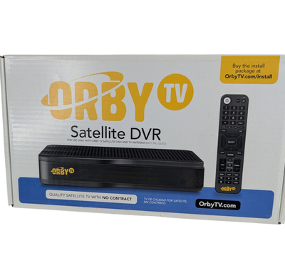 Orby TV KSTB2047 Satellite Receiver DVR Box 500GB - BLACK