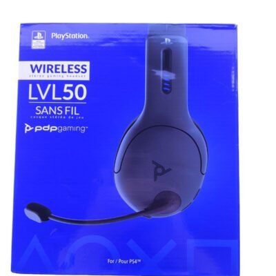 PDP - LVL50 Wireless Stereo Gaming Headset for PlayStation 4 - Gray