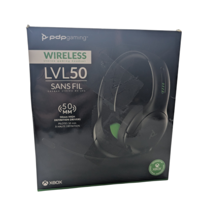 Open Box Central: Discounted Electronics 25 PDP LVL50 Wireless Stereo Headset 048-025-NA-BK Xbox One Series X|S