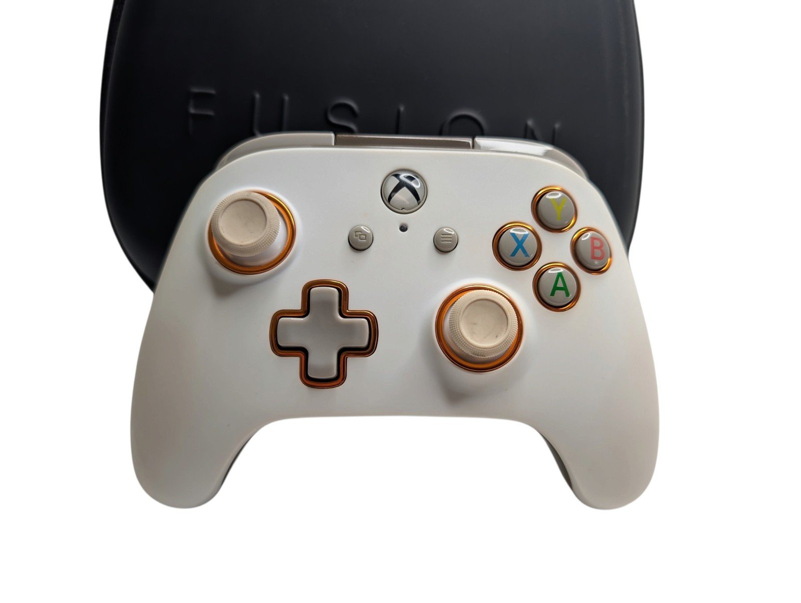 PowerA Fusion Pro 1514146-02 White Wired Controller for Xbox One - NO PADDLES - Image 3