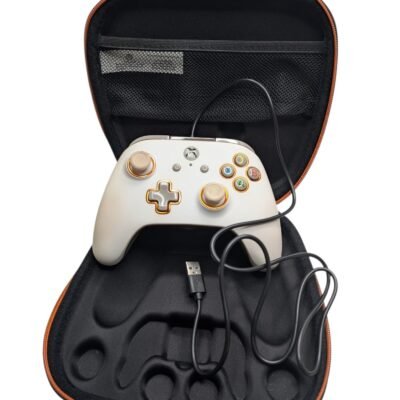 PowerA Fusion Pro 1514146-02 White Wired Controller for Xbox One - NO PADDLES