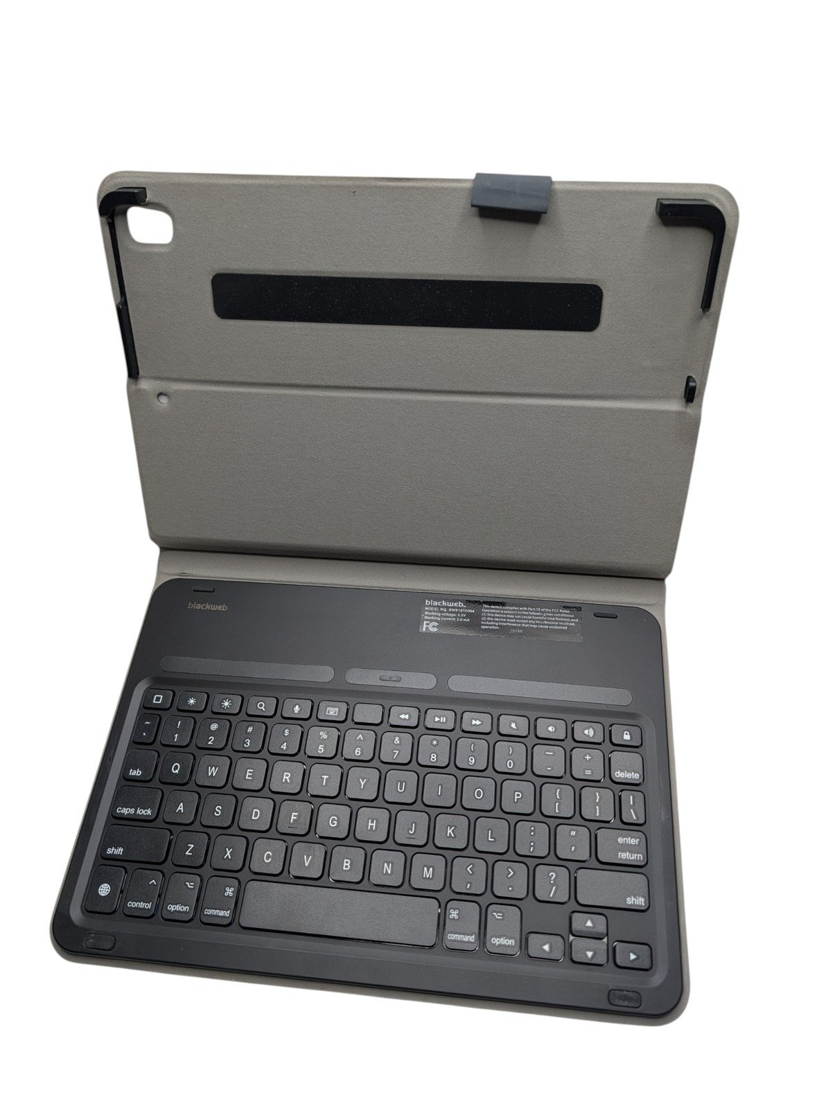 Blackweb Keyboard Folio Case with Smart Connector for Apple iPad Pro 10.5" Black - Image 2