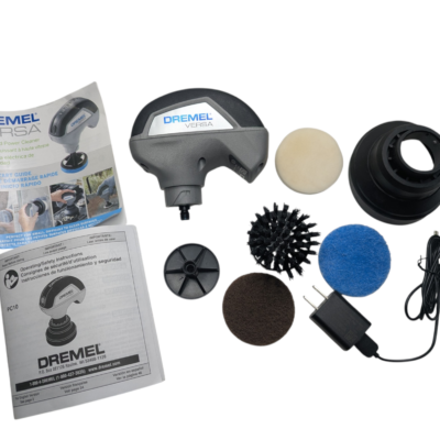 Open Box Central: Discounted Electronics 38 Dremel Versa PC10-01 4V Max Cordless Power Cleaner Scrubber Kit Open Box