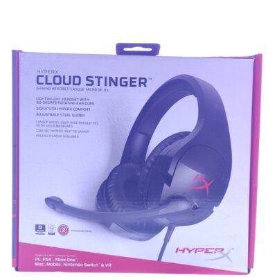HyperX - Cloud Stinger Wired Stereo Gaming Headset - Red/Black