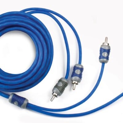 KICKER 46KI21 K-Series Interconnects 3.3' Audio RCA Cable