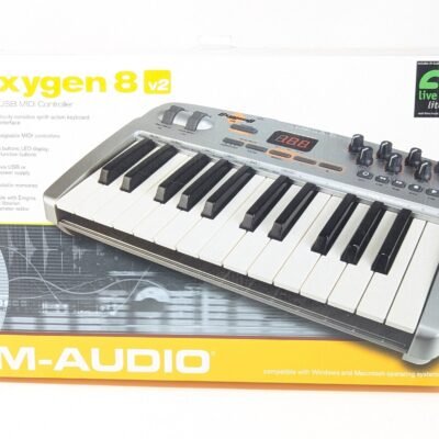 M-Audio Oxygen 8 v2 25 Key USB MIDI Controller Keyboard with USB Power Cable