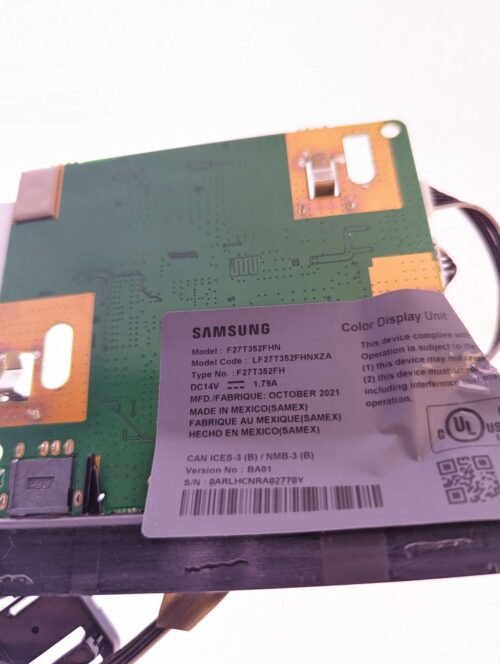 Original Motherboard Assembly Replacement for Samsung F27T352FHN 27" Monitor - Image 3