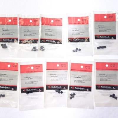 RadioShack 12VDC SMT Tactile Switch 6.2x6.2x5.0 mm 275-0002 - Pack of 10
