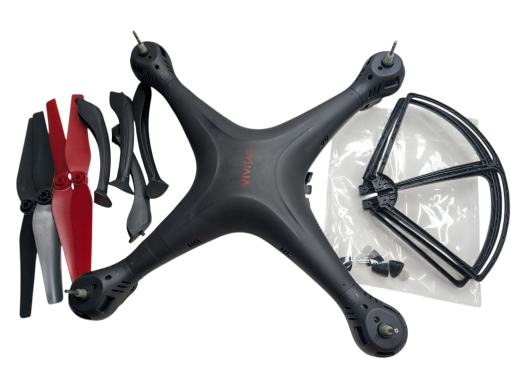 Vivitar DRC 446 AeroView Drone Replacement Unit w Propeller No Remote Battery 267627480738