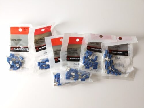 6 x PACK of 3/16-Inch Insulated Quick Disconnects (16-Pack)