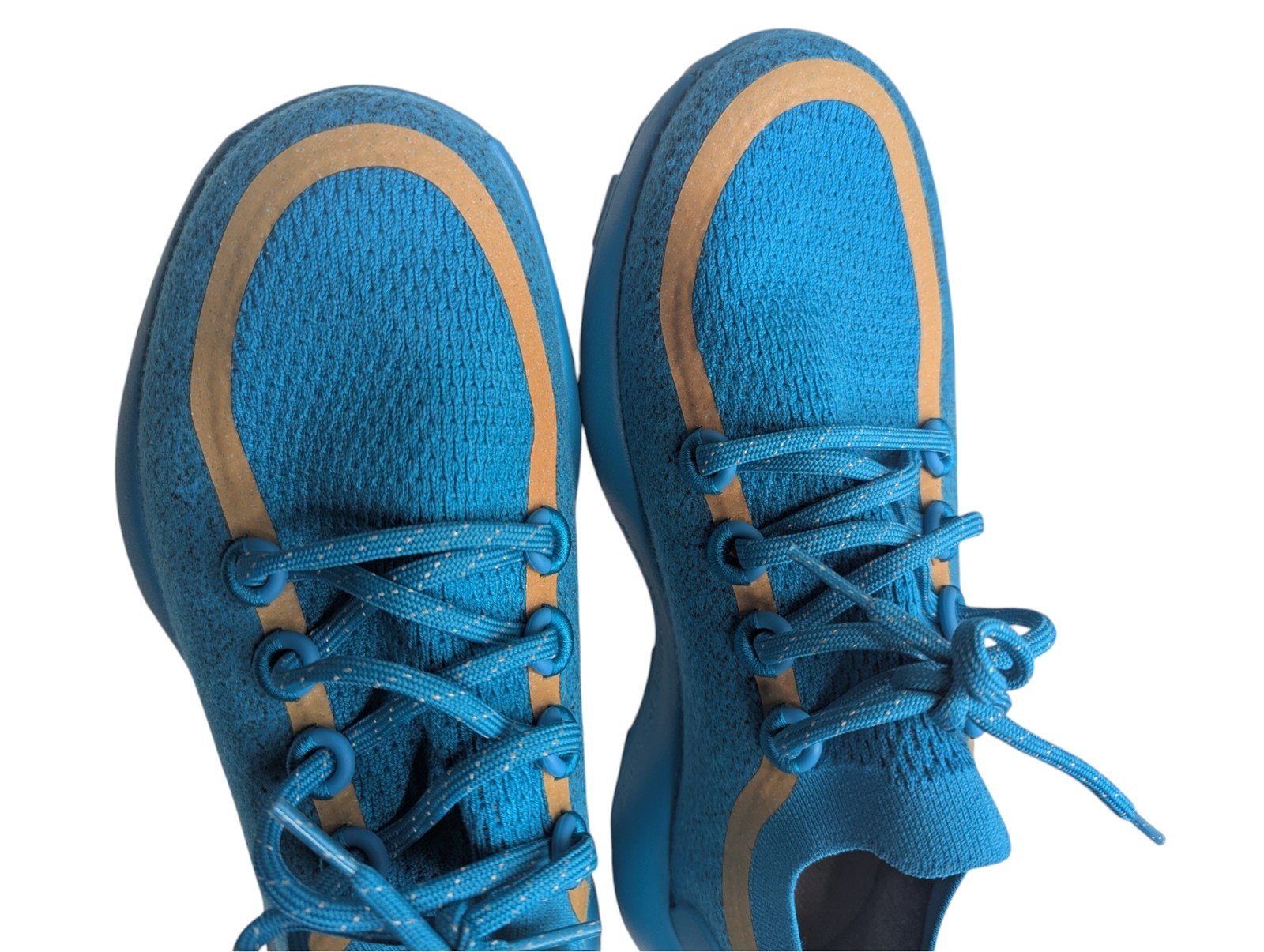 Allbirds Women Trail Runner SWT Mizzle Blue Gold Sneaker Size 10 Open Box New - Image 2
