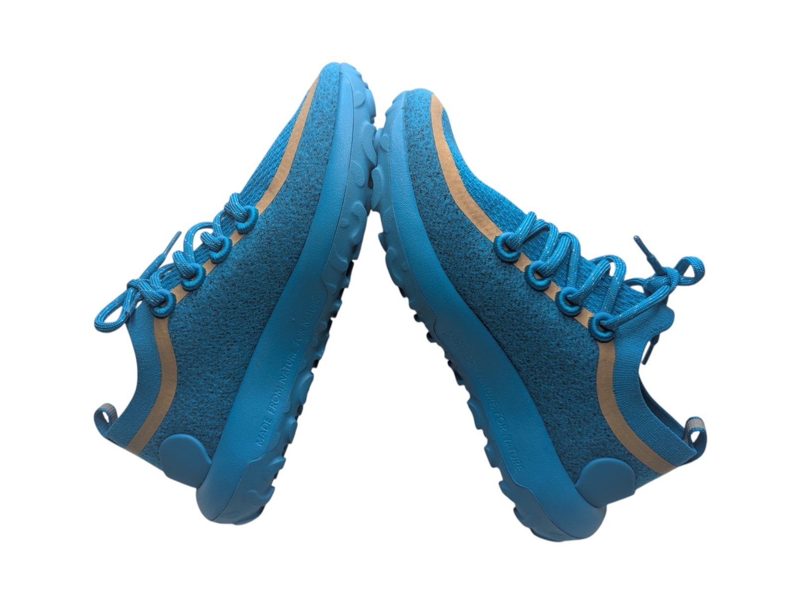 Allbirds Women Trail Runner SWT Mizzle Blue Gold Sneaker Size 10 Open Box New - Image 3