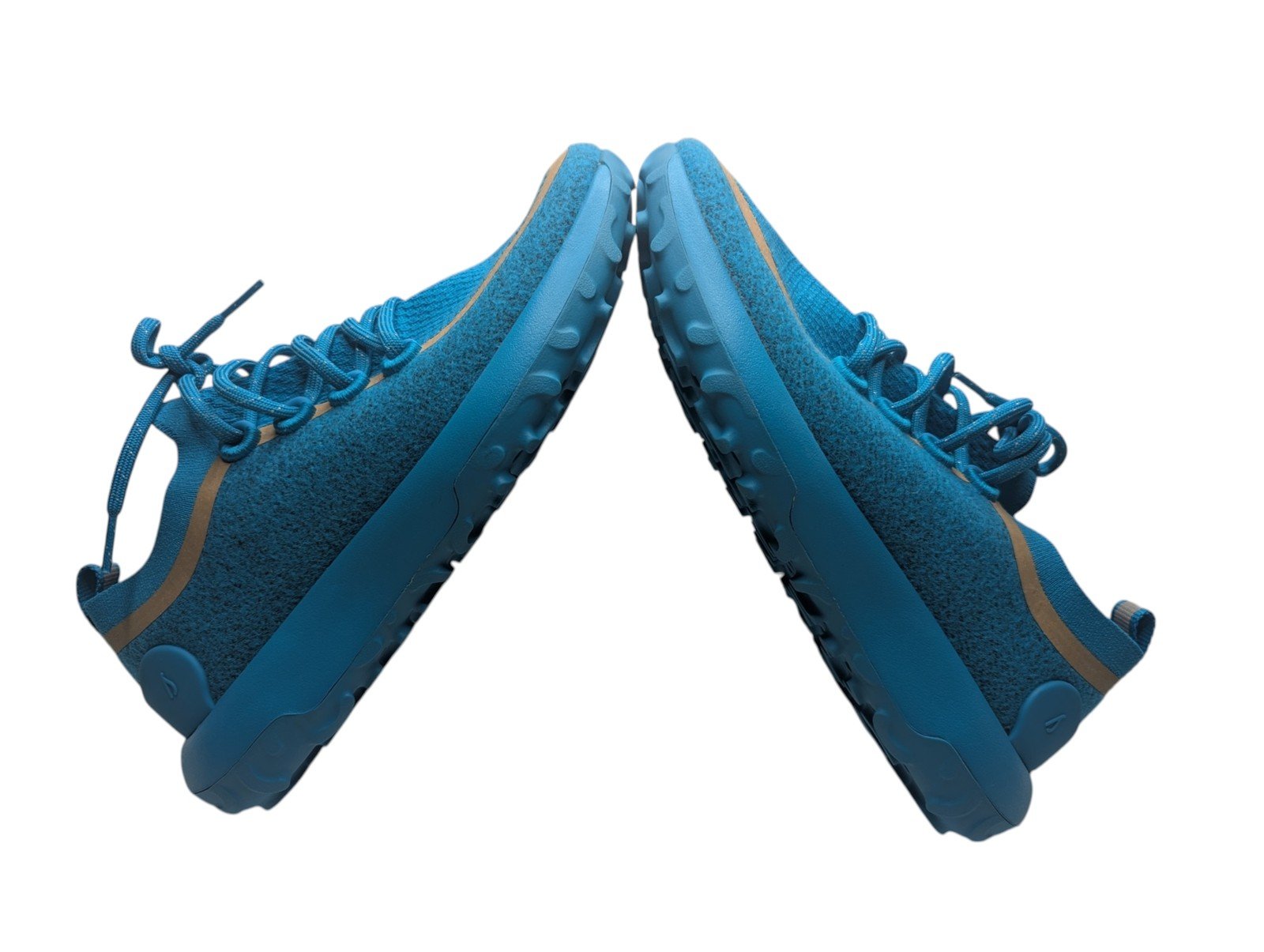 Allbirds Women Trail Runner SWT Mizzle Blue Gold Sneaker Size 10 Open Box New - Image 4