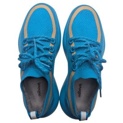 Allbirds Women Trail Runner SWT Mizzle Blue Gold Sneaker Size 10 Open Box New