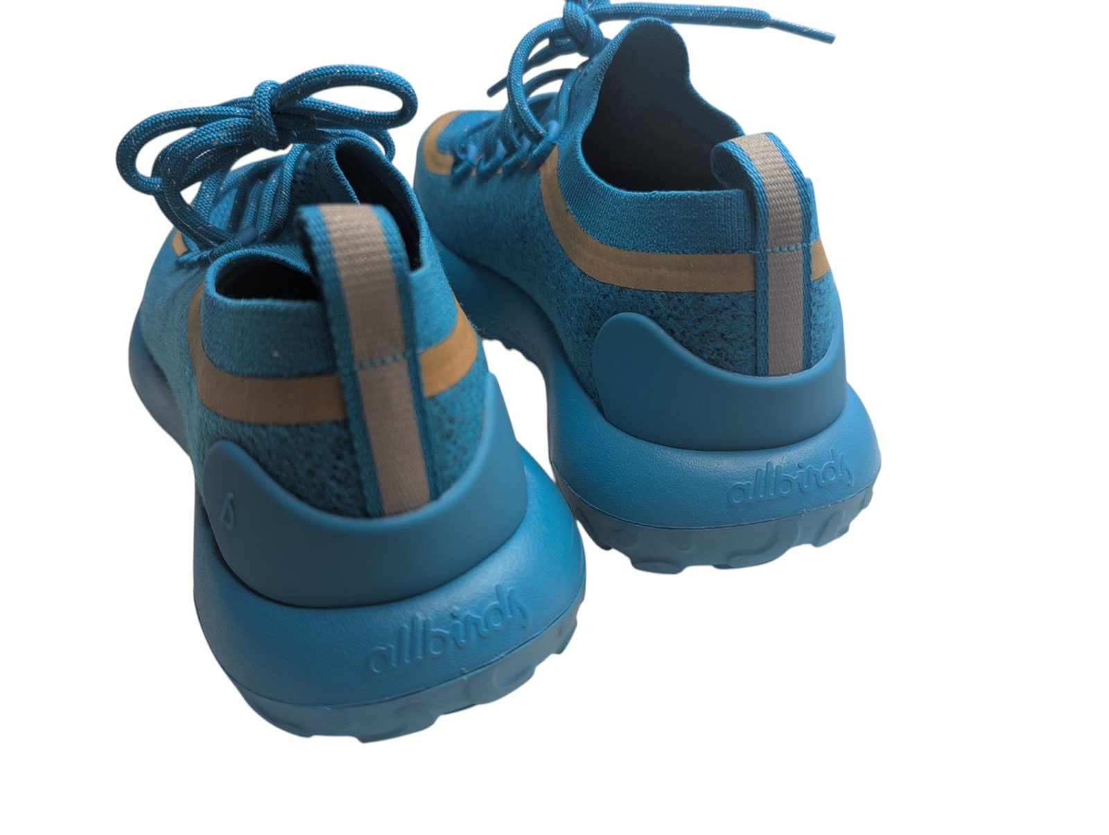 Allbirds Women Trail Runner SWT Mizzle Blue Gold Sneaker Size 10 Open Box New - Image 5