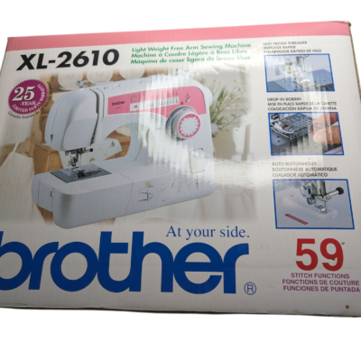 Open Box Central: Discounted Electronics 30 Brother XL-2610 Free-Arm Portable Sewing Machine 25 Built-In Stitches Open Box