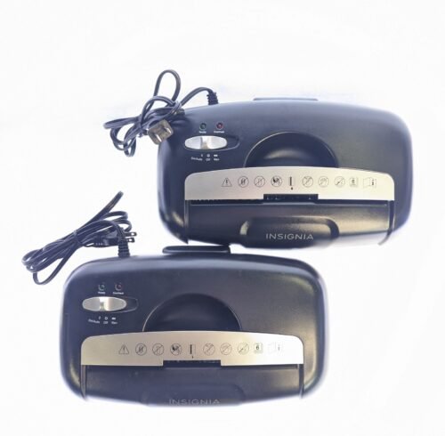PACK OF 2x Insignia 6-Sheet Crosscut Shredder Head (NO WASTE BASKET)