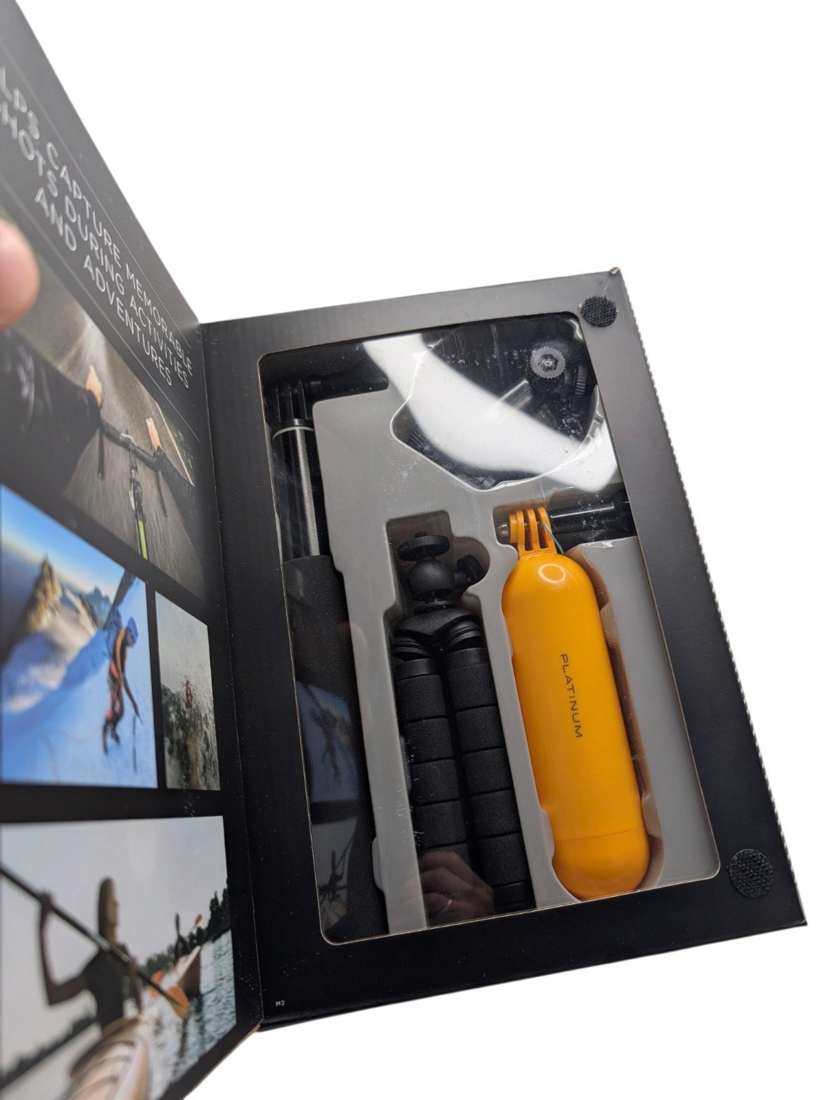 Platinum PT-GPK21 Essential GoPro Accessory Kit Mounts Tripod Open Box - Image 3