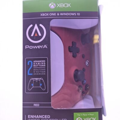 PowerA PWAA01824 Enhanced Wired Ergonomic Controller XBOX ONE - Red