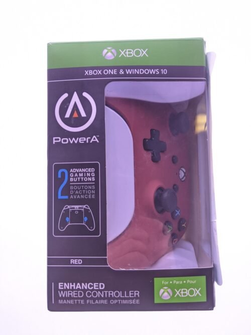 PowerA PWAA01824 Enhanced Wired Ergonomic Controller XBOX ONE - Red
