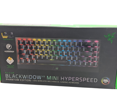 Razer BlackWidow V3 Mini Wireless Mechanical Keyboard - Phantom Edition