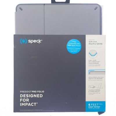 Speck Presidio Pro Folio Case for Apple iPad Pro 12.9" - Gray/Slate Gray