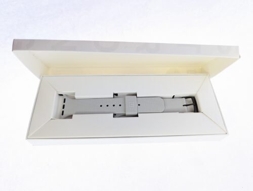 UAG Dot Silicone Watch Band for Apple Watch 38mm & 40 mm - Grey - Image 3