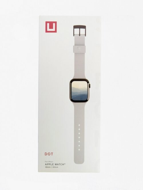 UAG Dot Silicone Watch Band for Apple Watch 38mm & 40 mm - Grey